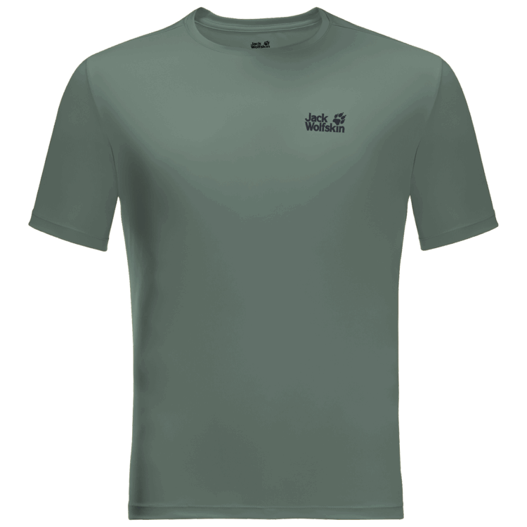 Hedge Green Men's Tech T Brand Jack Wolfskin Hot