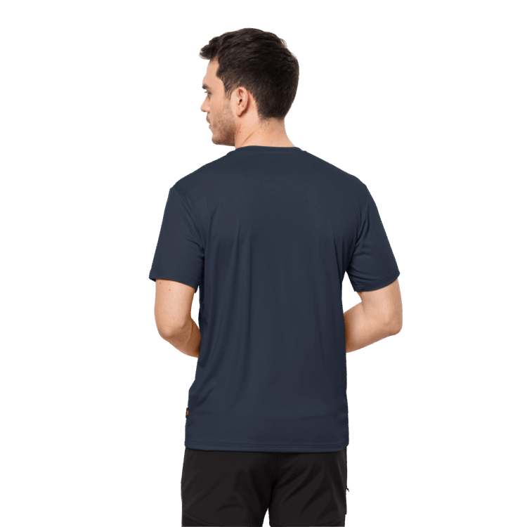 Fashion Men's Tech T Night Blue Brand Jack Wolfskin