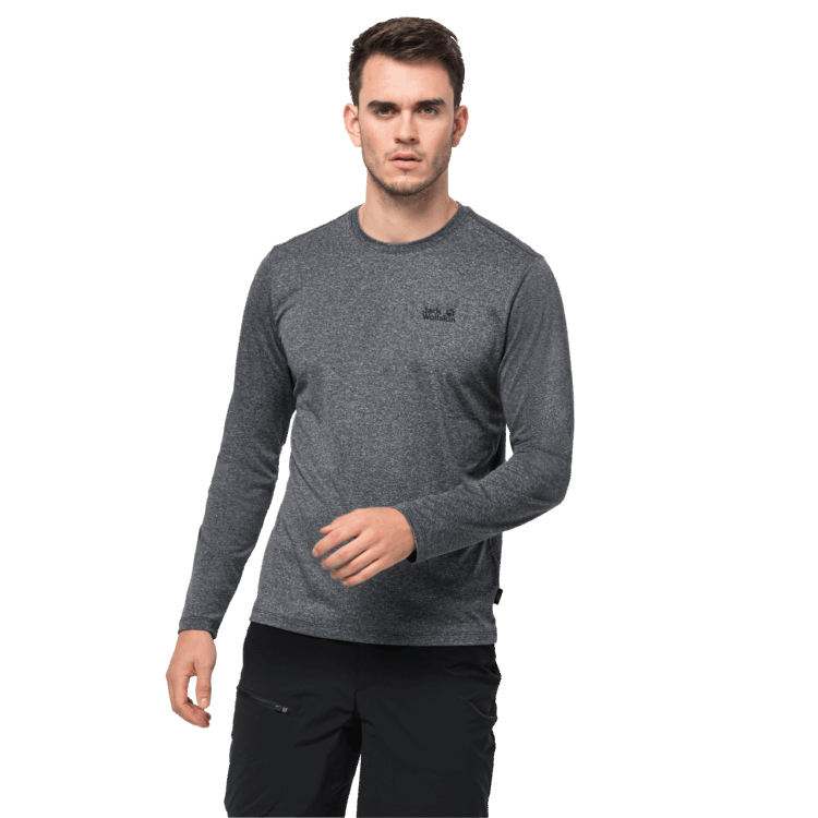 Origins Ebony Men's Sky Thermal Ls T Brand Jack Wolfskin