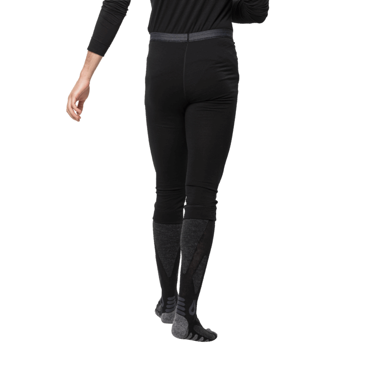 Brand Jack Wolfskin Origin Black Men's Alpspitze Wool Pants