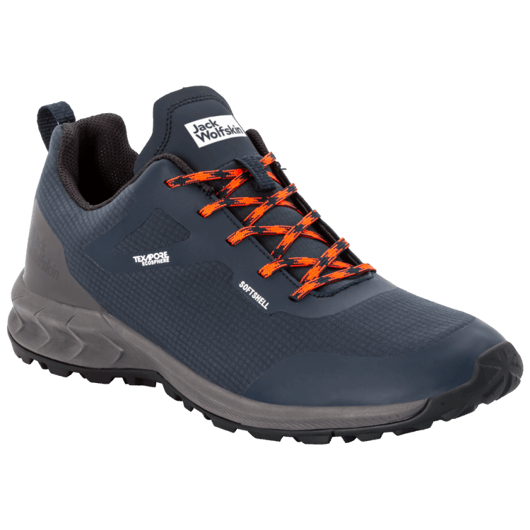 Night Blue Men's Woodland Shell Texapore Low Fashion Brand Jack Wolfskin