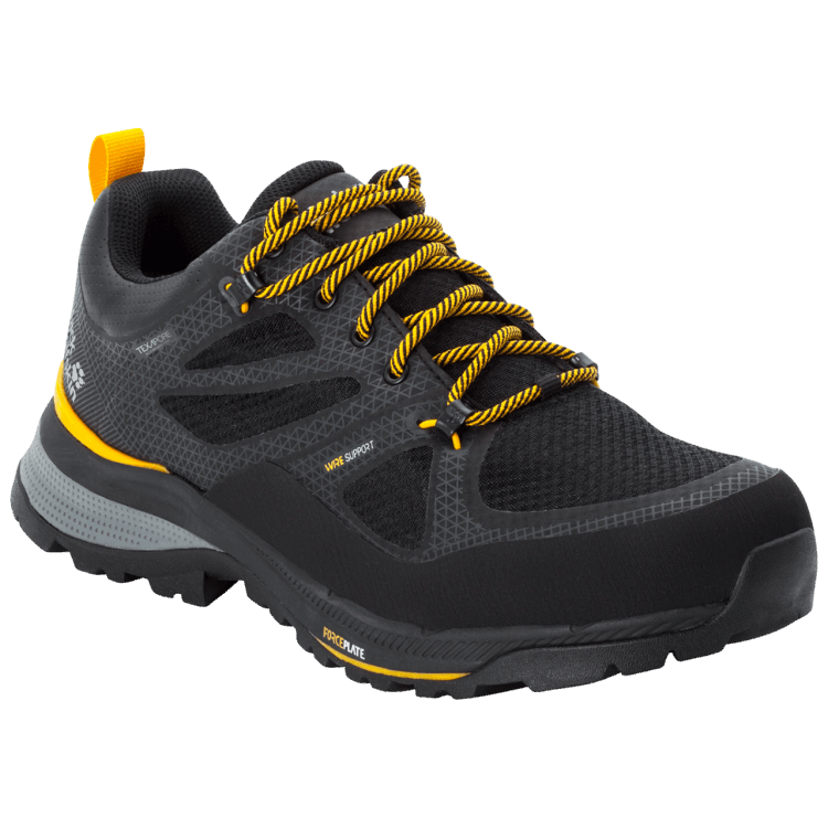 Collection Men's Force Striker Texapore Low Brand Jack Wolfskin Black
