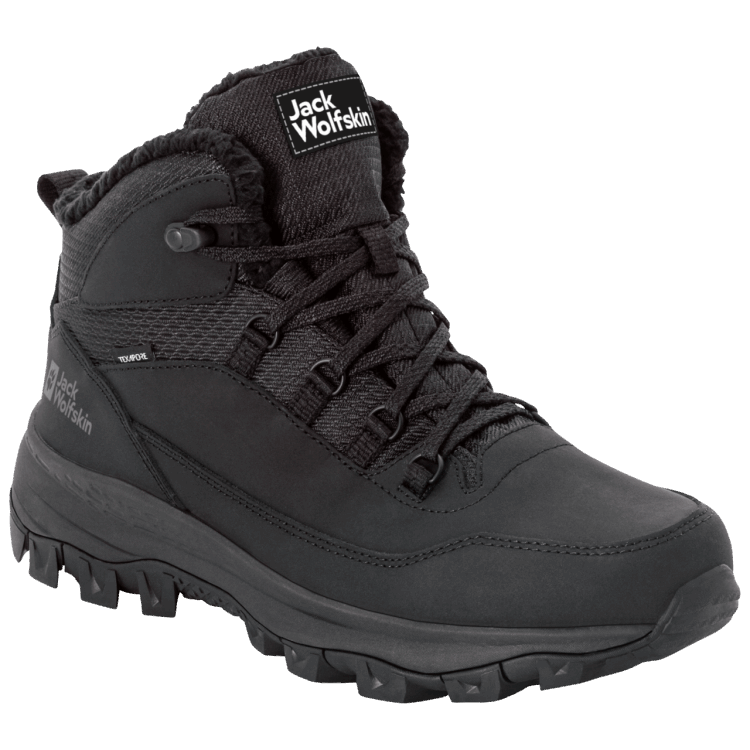 Collections Men's Everquest Texapore Mid Black Brand Jack Wolfskin
