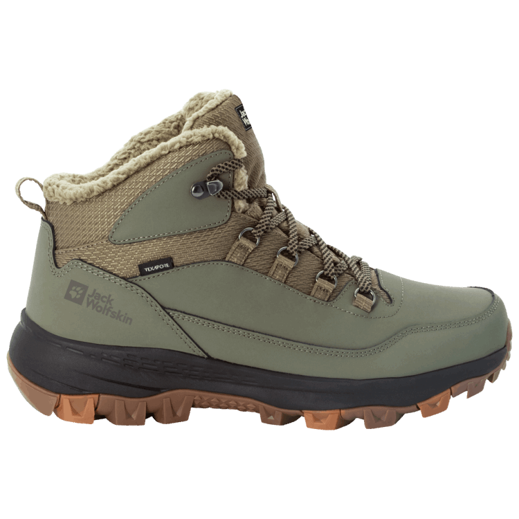 Origin Brand Jack Wolfskin Khaki-Phantom Men's Everquest Texapore Mid