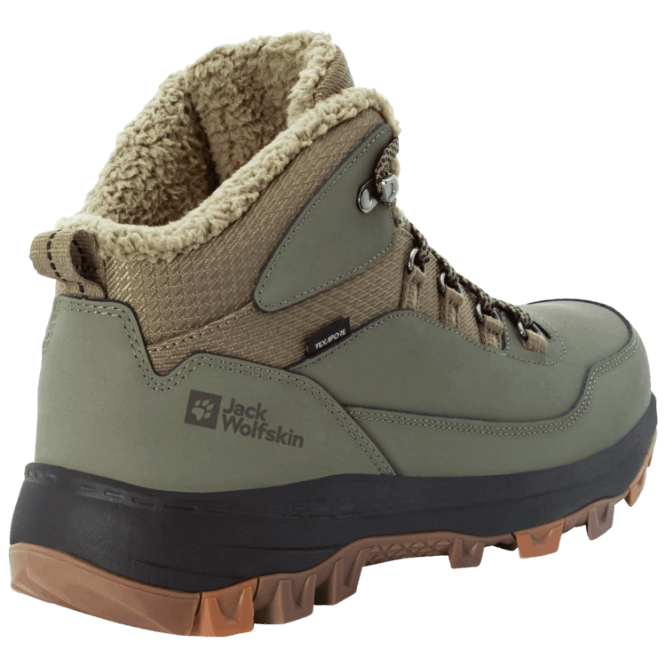 Origin Brand Jack Wolfskin Khaki-Phantom Men's Everquest Texapore Mid