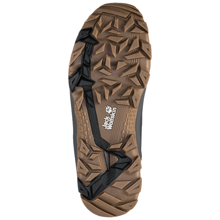 Origins Brand Jack Wolfskin Men's Everquest Texapore High Phantom-Grey