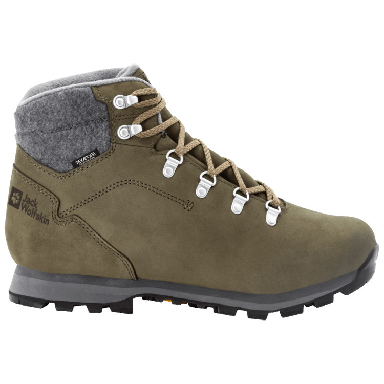 Men's Thunder Bay Texapore Mid Brand Jack Wolfskin Hot Khaki-Grey