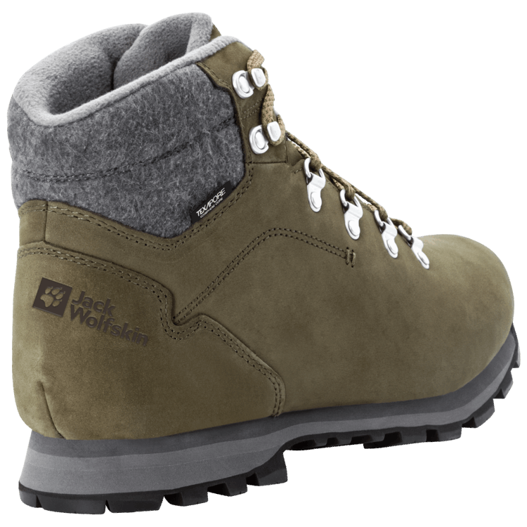 Men's Thunder Bay Texapore Mid Brand Jack Wolfskin Hot Khaki-Grey