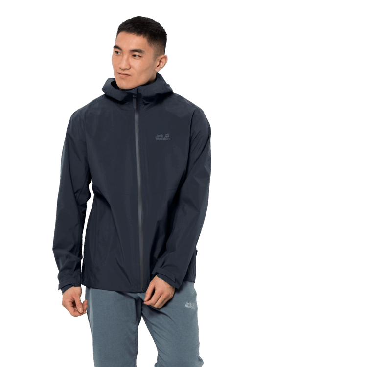 Brand Jack Wolfskin Night Blue Men's JWP Shell Origin