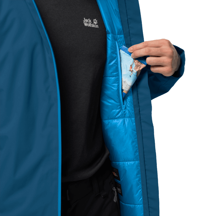 Brand Jack Wolfskin Men's Argon Storm Jacket Original Dark Cobalt