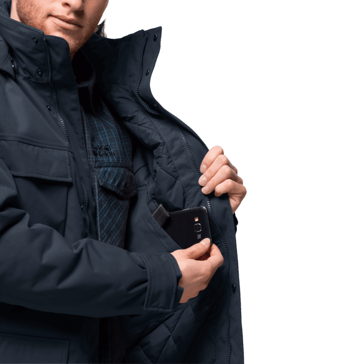 Night Blue Brand Jack Wolfskin Glacier Canyon Parka Best