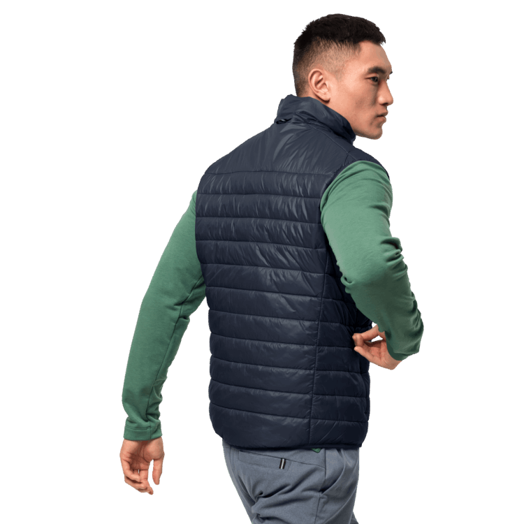 Original Night Blue Brand Jack Wolfskin Men's JWP Vest