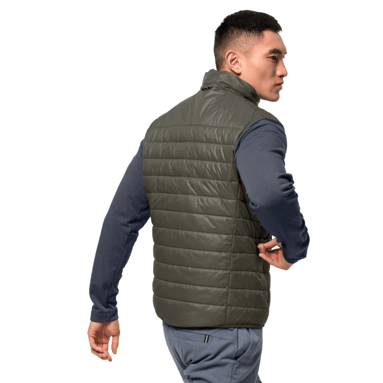 Men's JWP Vest Brand Jack Wolfskin New Grape Leaf