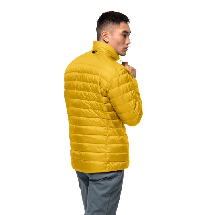 Lemon Curry Brand Jack Wolfskin Men's JWP Down Fashion