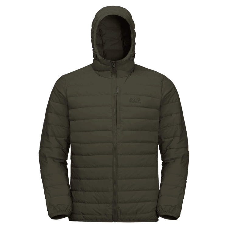 Bonsai Green Men's Glowing Mountain Jacket Brand Jack Wolfskin Origin