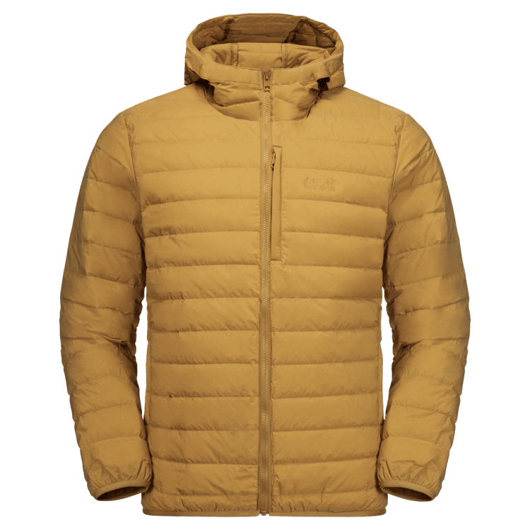 Golden Amber Men's Glowing Mountain Jacket Origins Brand Jack Wolfskin