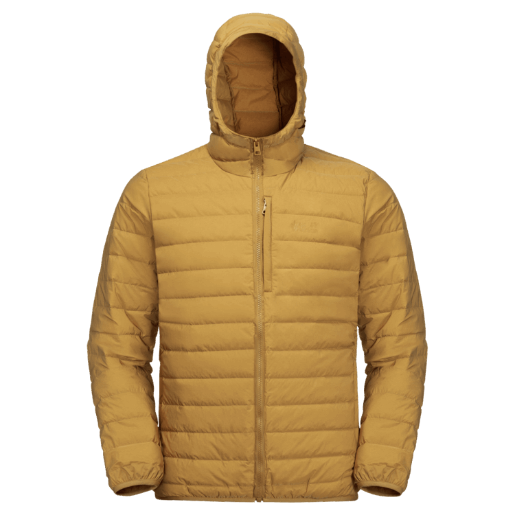 Golden Amber Men's Glowing Mountain Jacket Origins Brand Jack Wolfskin