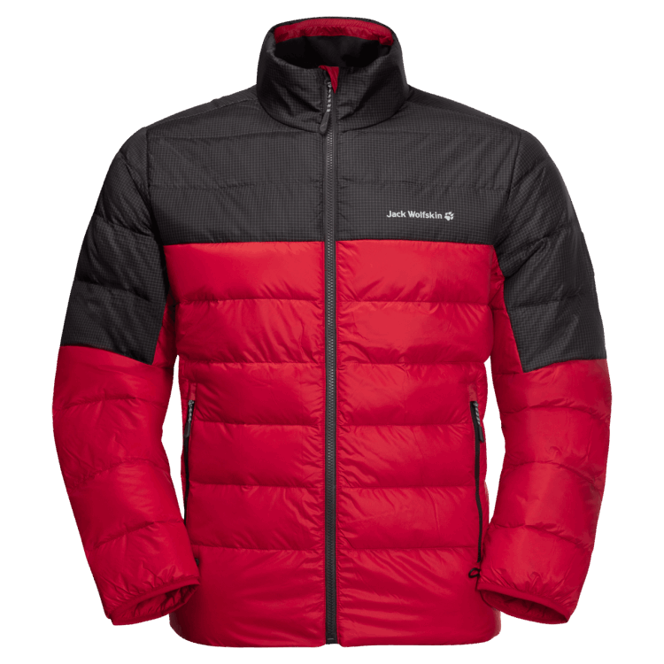 Original Brand Jack Wolfskin Red Lacquer Men's Dna Tundra Jacket