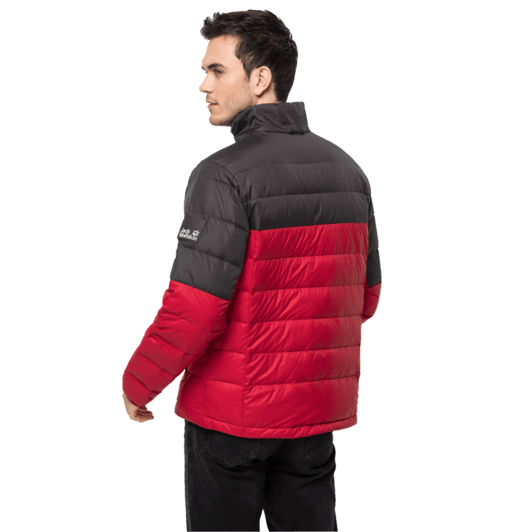 Original Brand Jack Wolfskin Red Lacquer Men's Dna Tundra Jacket