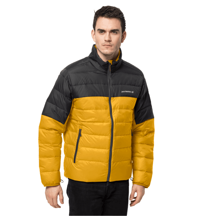 Hot Brand Jack Wolfskin Men's Dna Tundra Jacket Burly Yellow Xt
