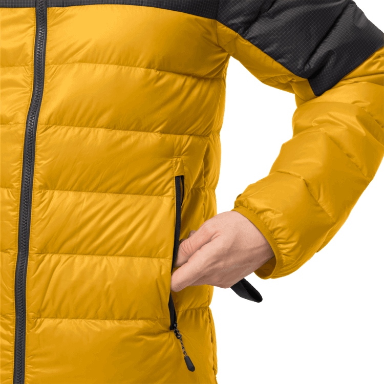 Hot Brand Jack Wolfskin Men's Dna Tundra Jacket Burly Yellow Xt