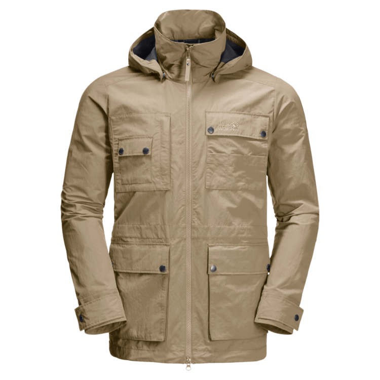 New Sand Dune Men's Lakeside Safari Jacket Brand Jack Wolfskin