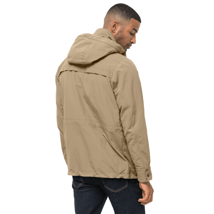 New Sand Dune Men's Lakeside Safari Jacket Brand Jack Wolfskin