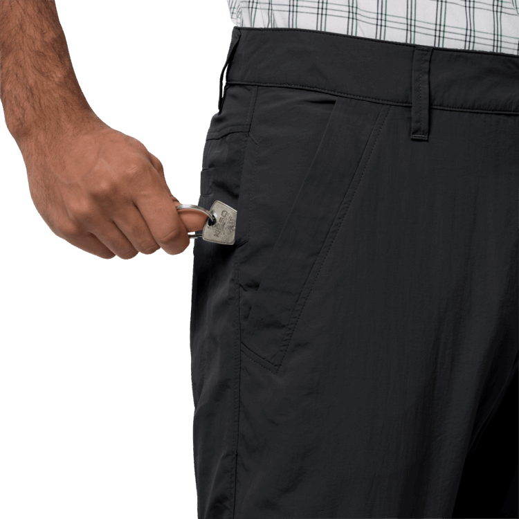 Collection Brand Jack Wolfskin Men's Desert Valley Pants Phantom