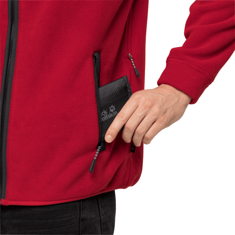 Brand Jack Wolfskin Collection Men's Dna Grizzly Red Lacquer