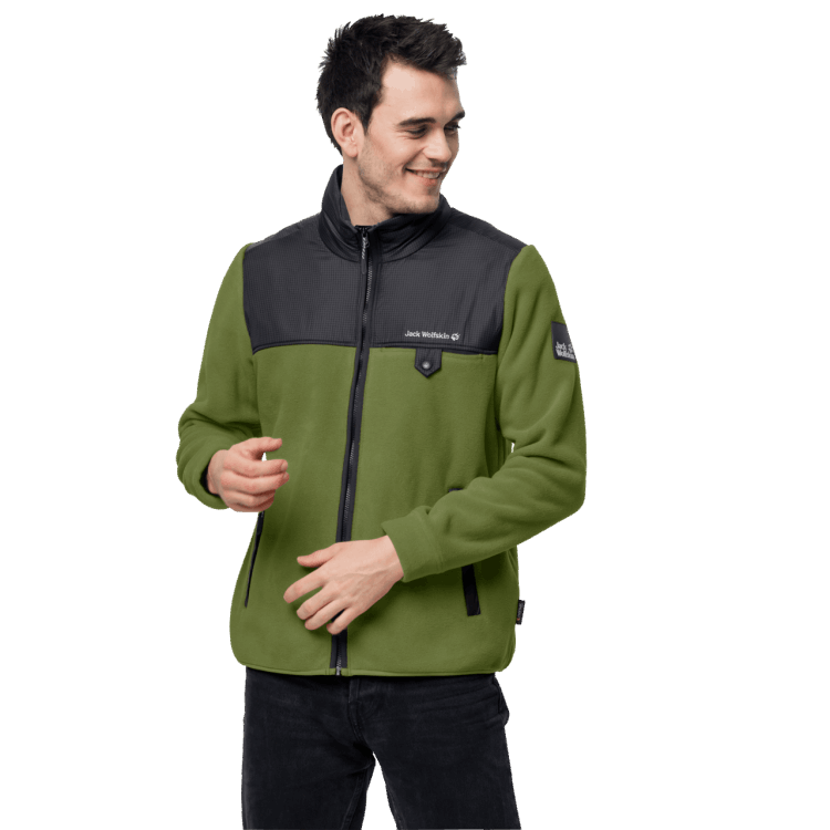 Brand Jack Wolfskin Men's Dna Grizzly Cedar Green Origin