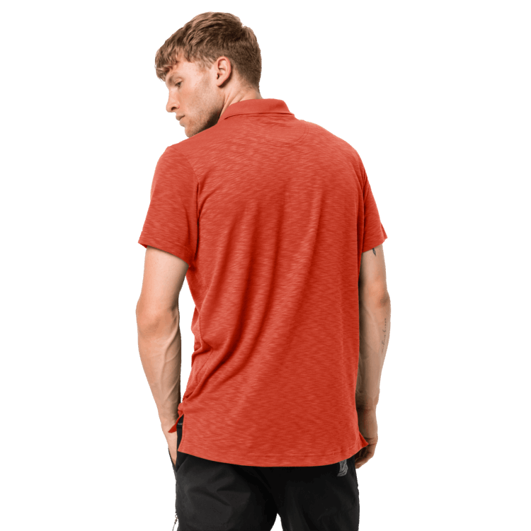 Origins Chili Brand Jack Wolfskin Men's Travel Polo