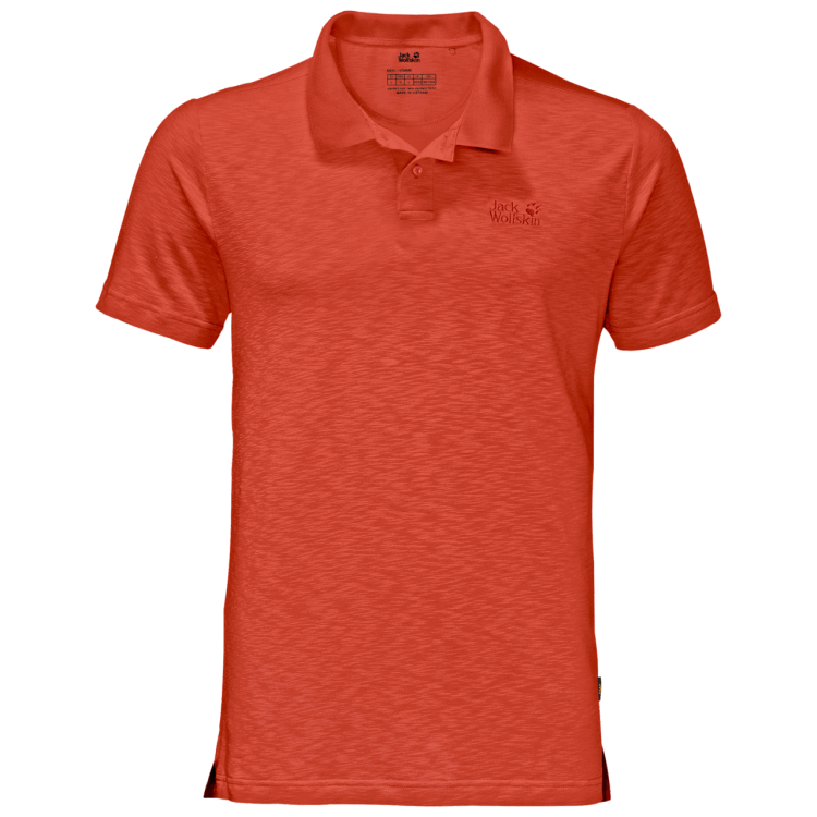 Origins Chili Brand Jack Wolfskin Men's Travel Polo