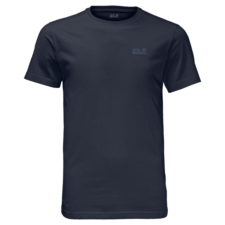 Men's Essential T Night Blue Brand Jack Wolfskin Hot