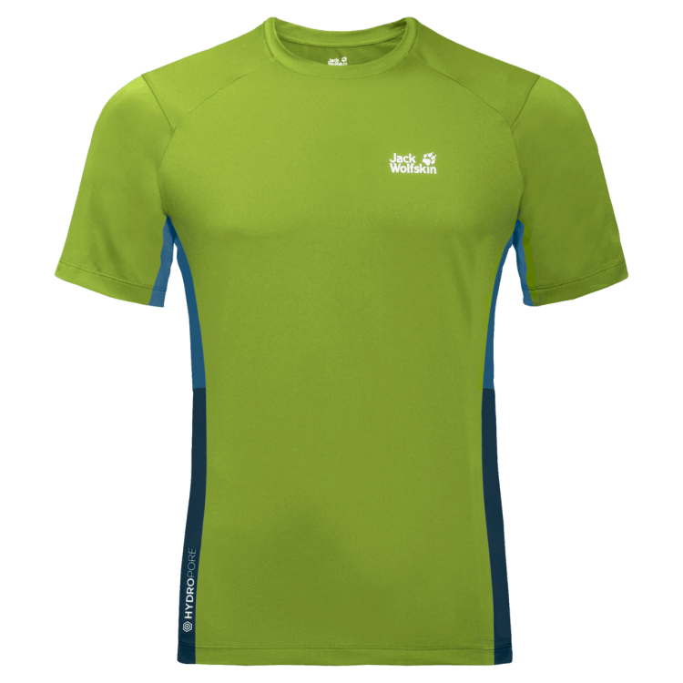 Brand Jack Wolfskin Men's Narrows T Brands Spring Lime