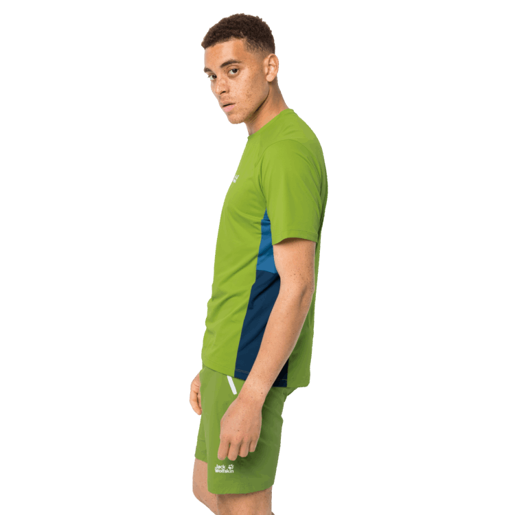 Brand Jack Wolfskin Men's Narrows T Brands Spring Lime