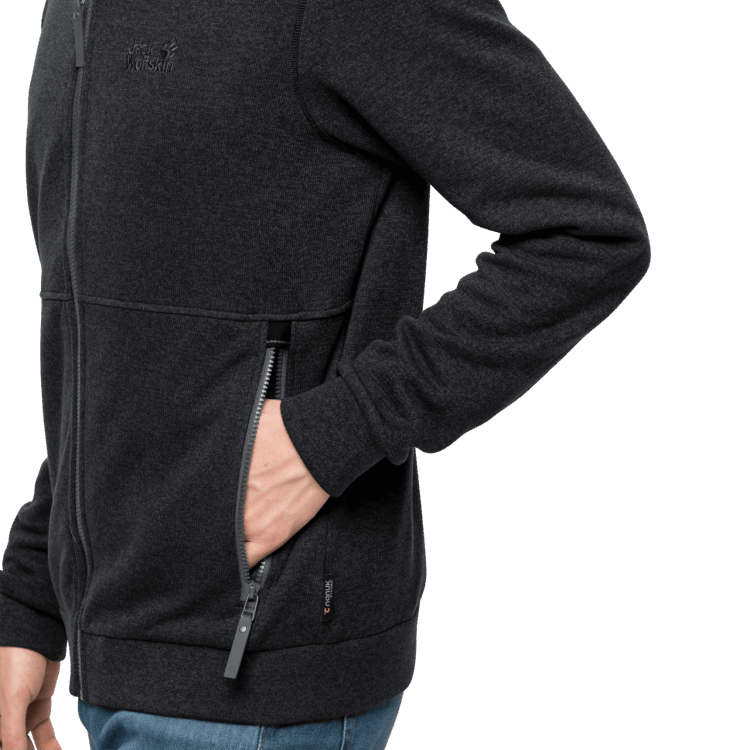 Black Best Brand Jack Wolfskin Men's Finley Jacket