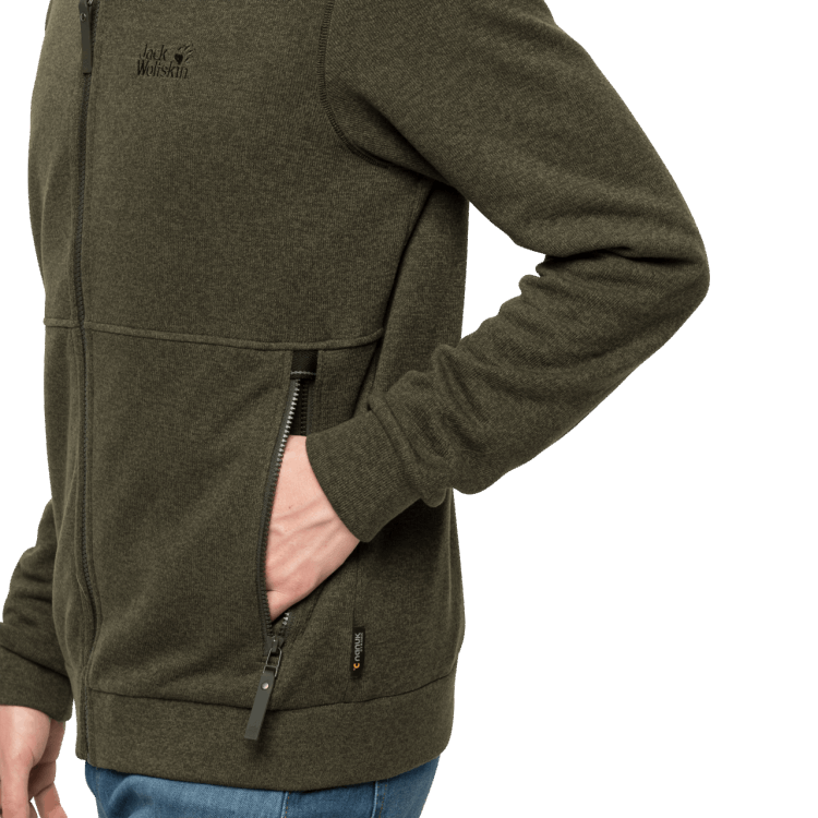 Bonsai Green Men's Finley Jacket Brand Jack Wolfskin Fashion