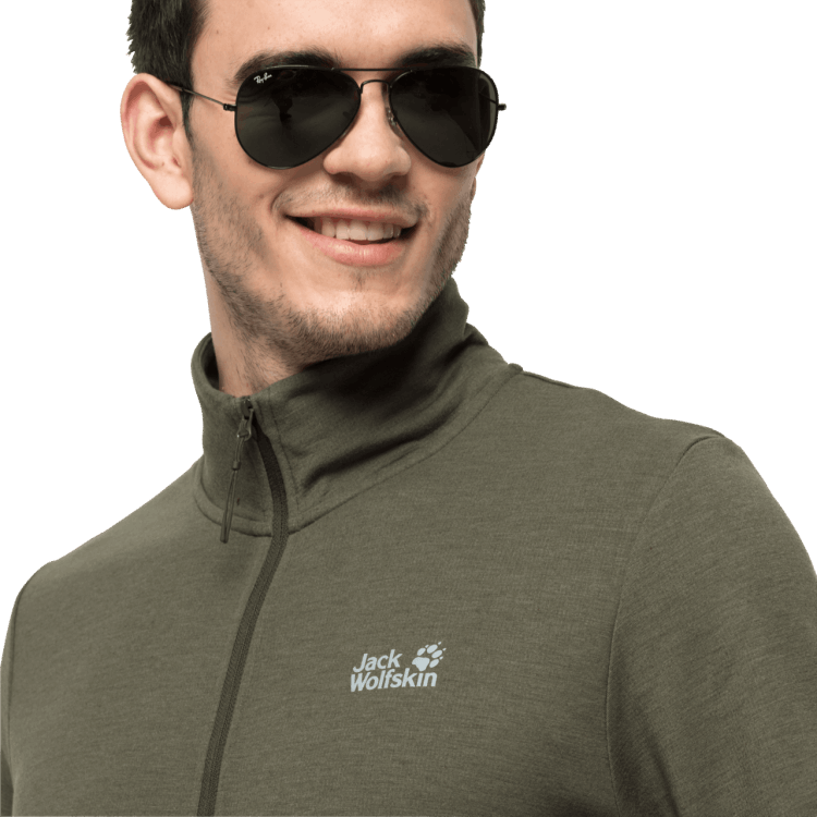 Collections Men's JWP Midlayer Brand Jack Wolfskin Grape Leaf