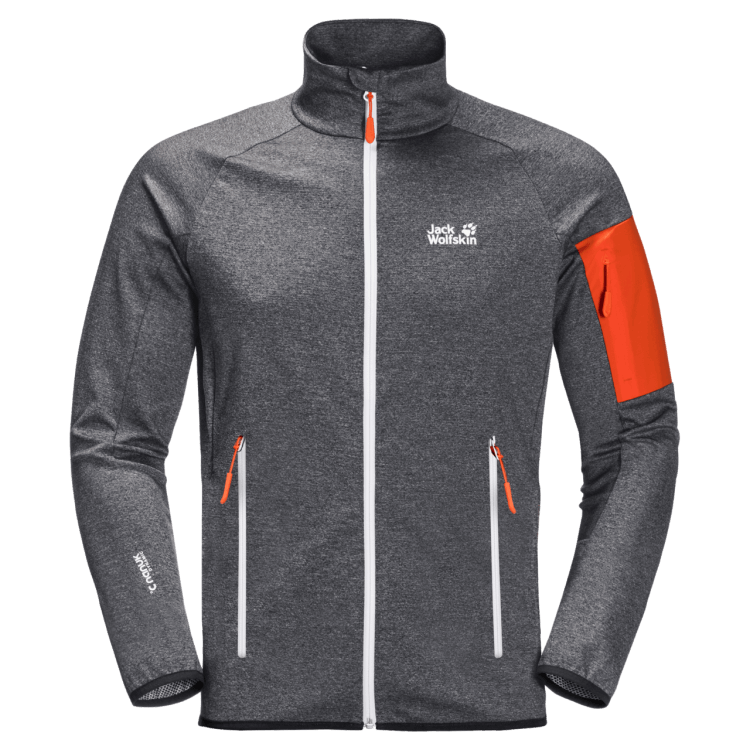 Origins Brand Jack Wolfskin Ebony Men's Milford Jacket