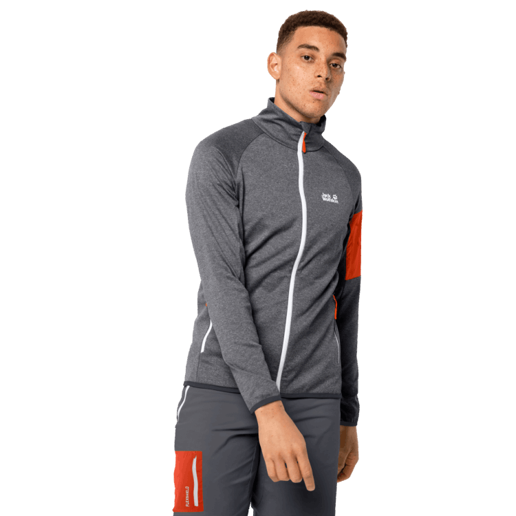 Origins Brand Jack Wolfskin Ebony Men's Milford Jacket