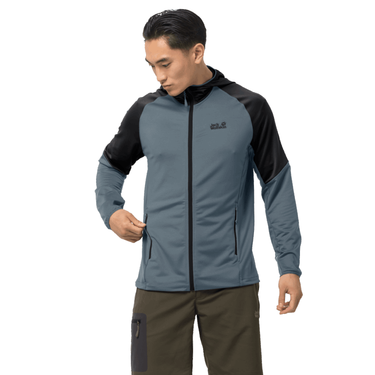 Brand Jack Wolfskin Men's Hydro III Jacket Storm Grey