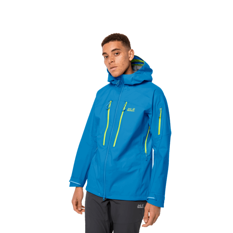 Brand Men's Exolight Pro Jacket Brilliant Blue Brand Jack Wolfskin
