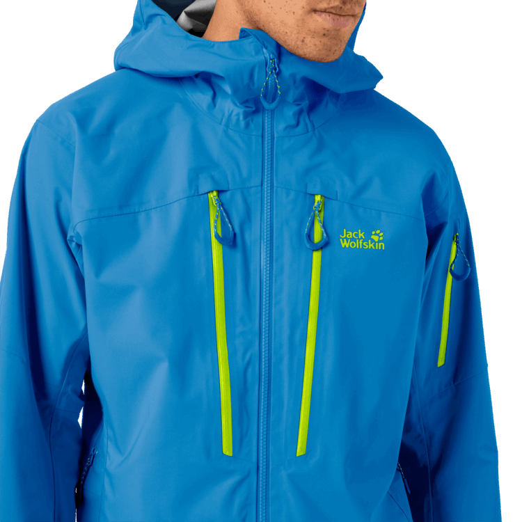 Brand Men's Exolight Pro Jacket Brilliant Blue Brand Jack Wolfskin
