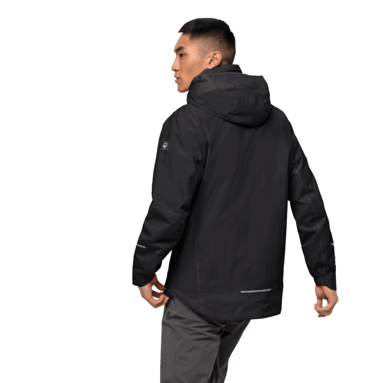 Brands Brand Jack Wolfskin Black Men's Atlas Tour Jacket