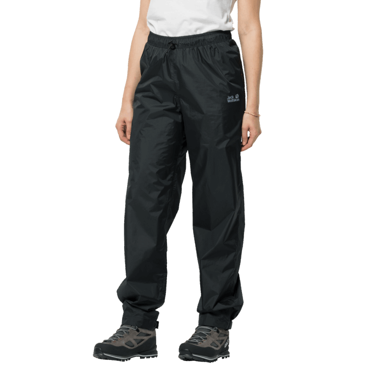 Original Brand Jack Wolfskin Rainy Day Pants Black