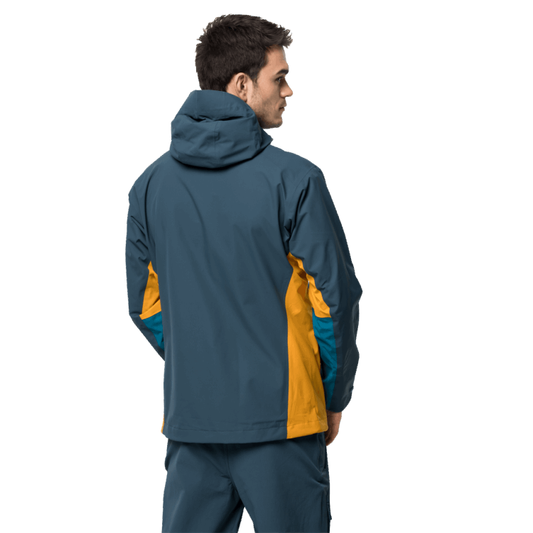 Best Orion Blue Men's Eagle Peak Jacket Brand Jack Wolfskin