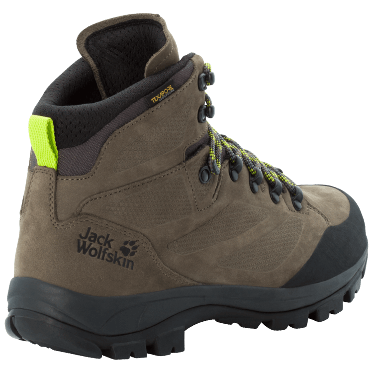 REBELLION TEXAPORE MID M Origin Brand Jack Wolfskin Khaki-Phantom