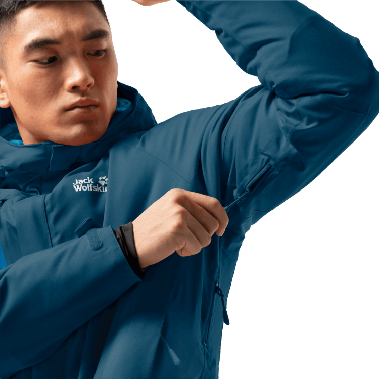 Dark Cobalt Men's Troposphere Jacket Brand Brand Jack Wolfskin