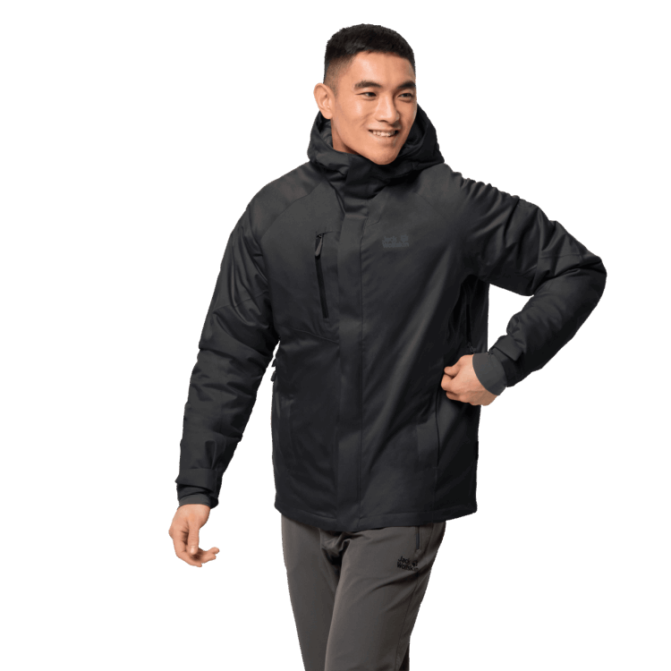 Brands Men's Troposphere Jacket Brand Jack Wolfskin Black