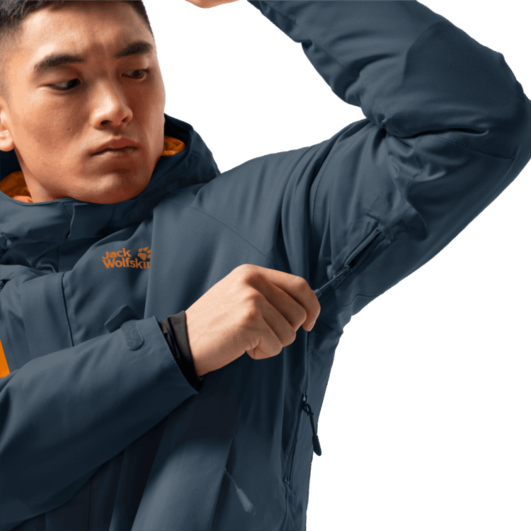 Original Men's Troposphere Jacket Orion Blue Brand Jack Wolfskin